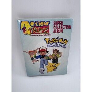 Pokemon Series 1, Sticker Collectible Album Vintage 1999 Fast Shipping